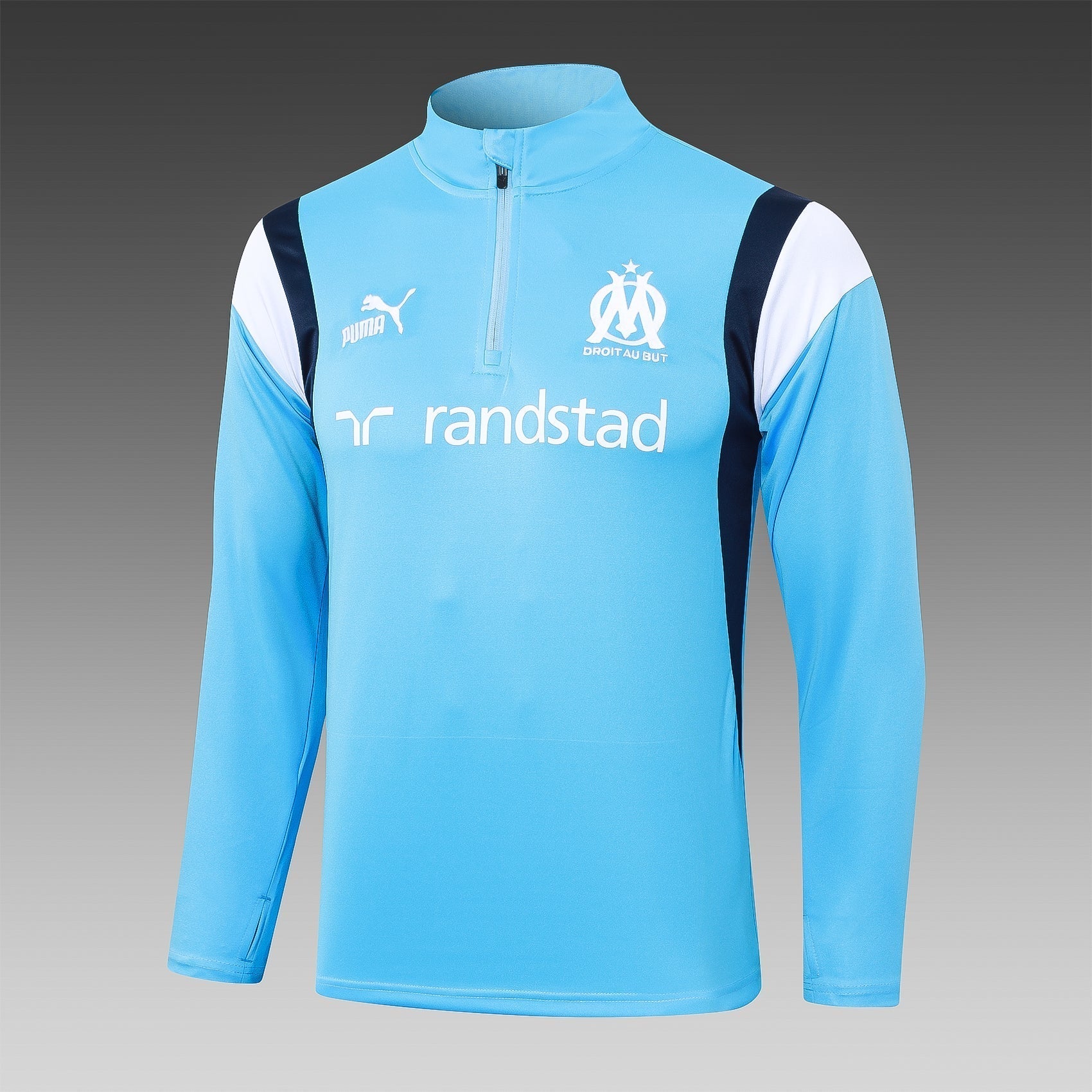 Marseille 23-24 Sky Blue Tracksuit