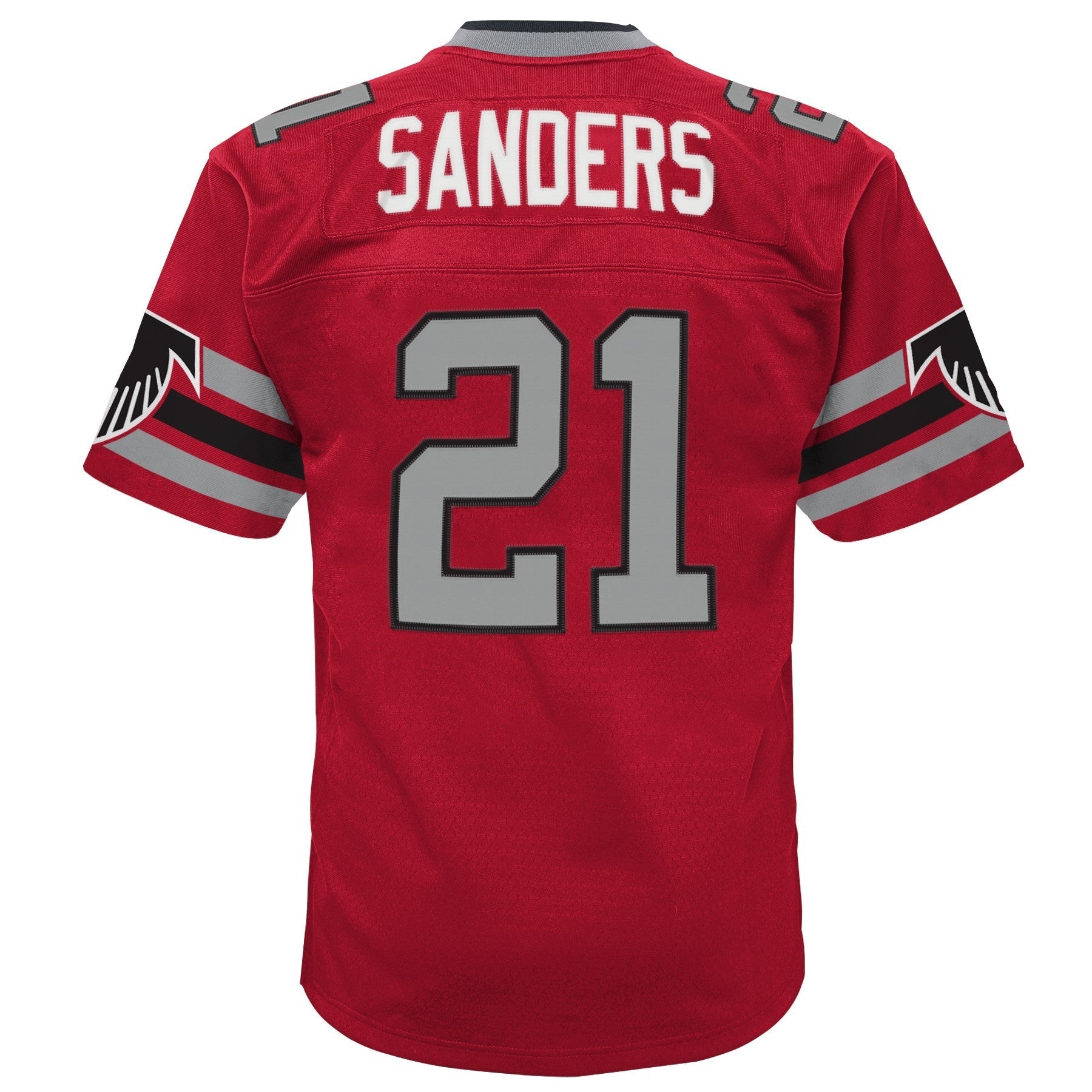 Youth Atlanta Falcons Deion Sanders Mitchell & Ness Red 1989 Retired Player Vintage Jersey