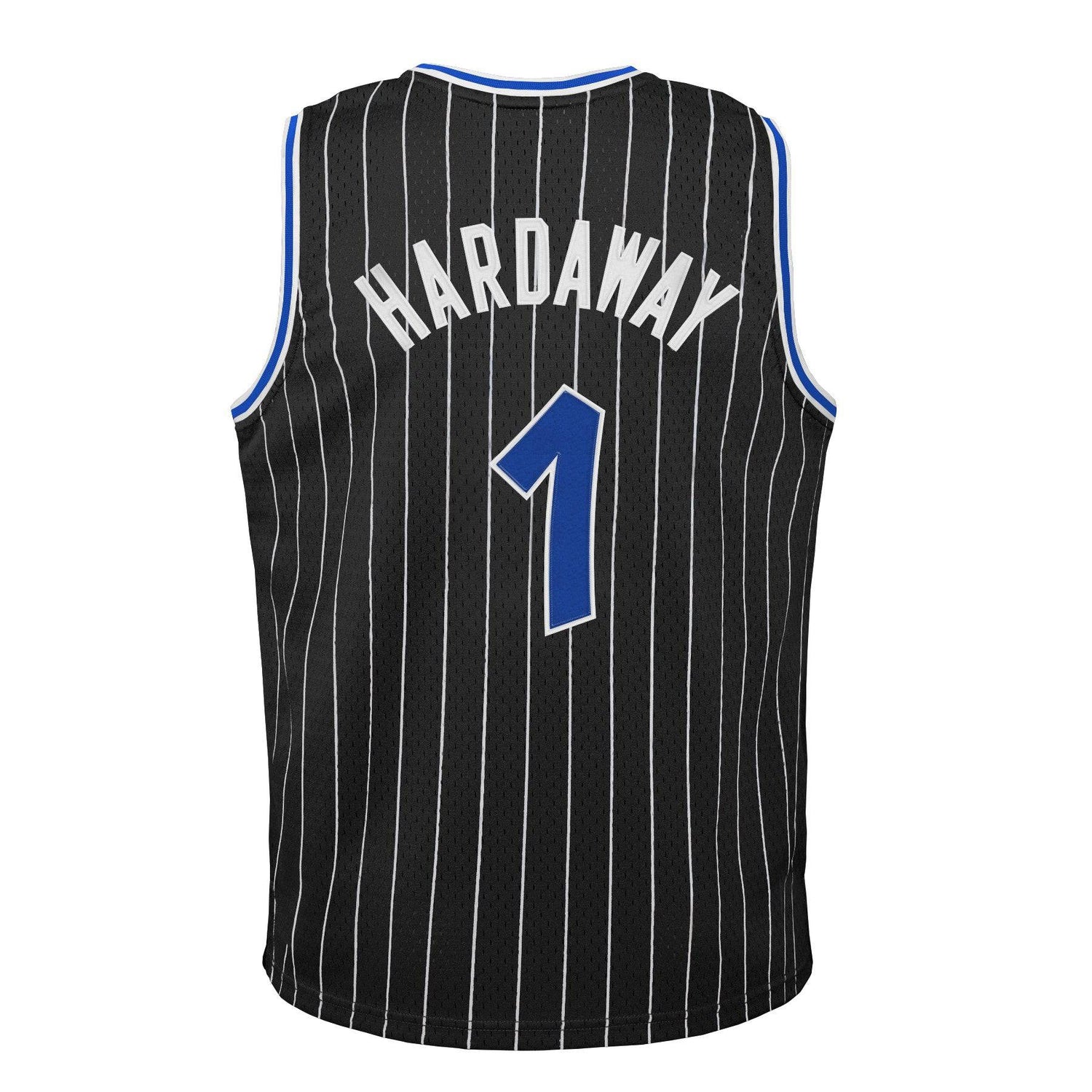 Youth Orlando Magic Anfernee  Penny Hardaway Mitchell & Ness NBA Black Hardwood Classic Swingman Jersey