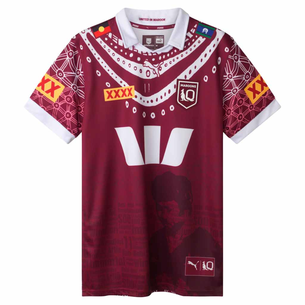 Queensland Maroons 2025 Indigenous Jersey Adult