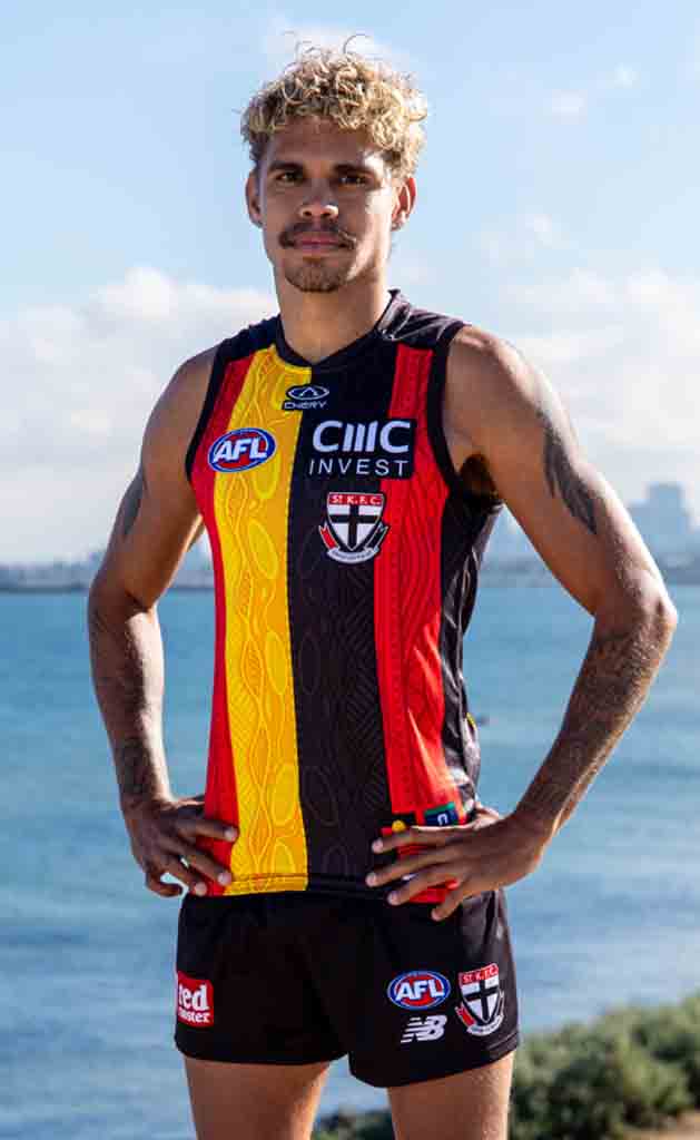 St Kilda Saints 2024 Indigenous Guernsey Adult