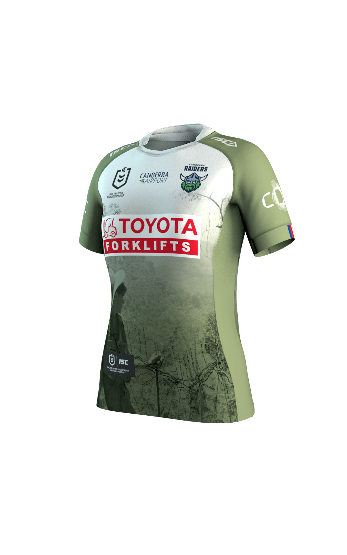 Canberra Raiders 2025 ANZAC Round Jersey Ladies