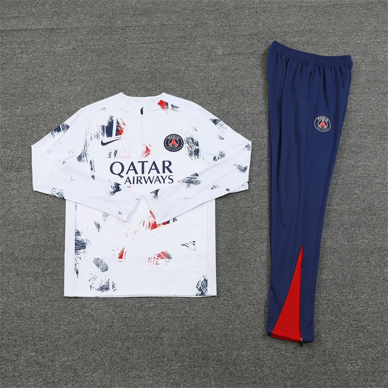 PSG 24-25 White Tracksuit