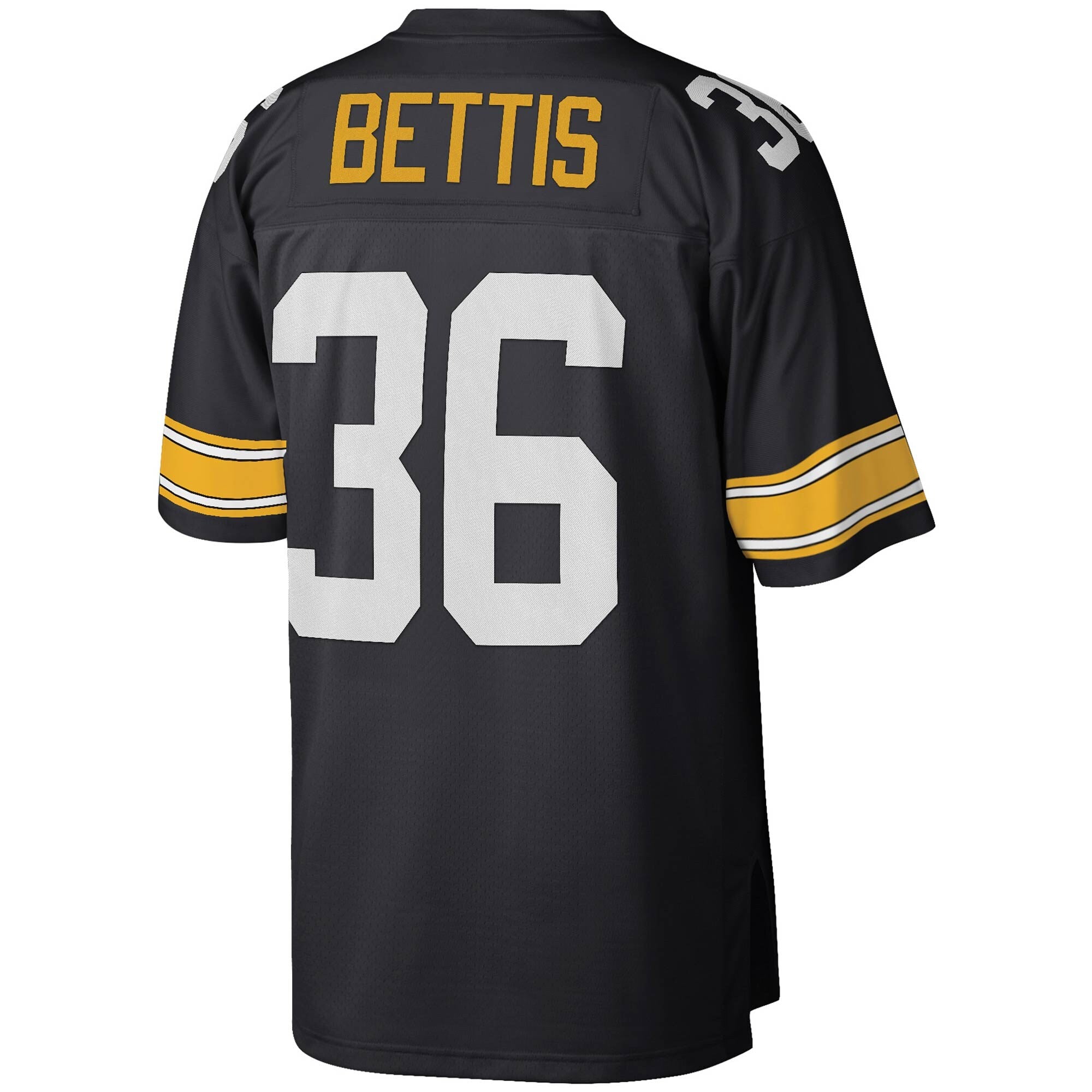 Mens Pittsburgh Steelers Jerome Bettis Mitchell & Ness Black Retired Player Vintage Jersey