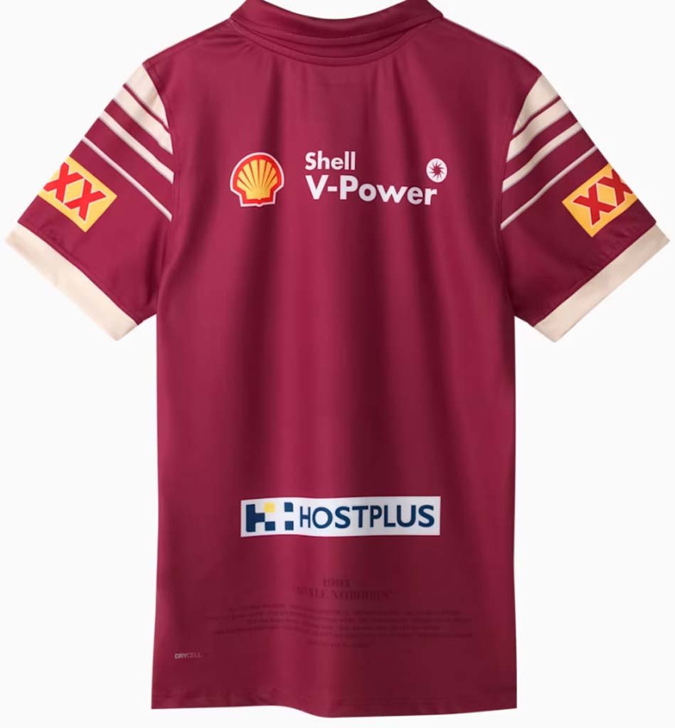 Queensland Maroons 2025 Captains Run Jersey Adult