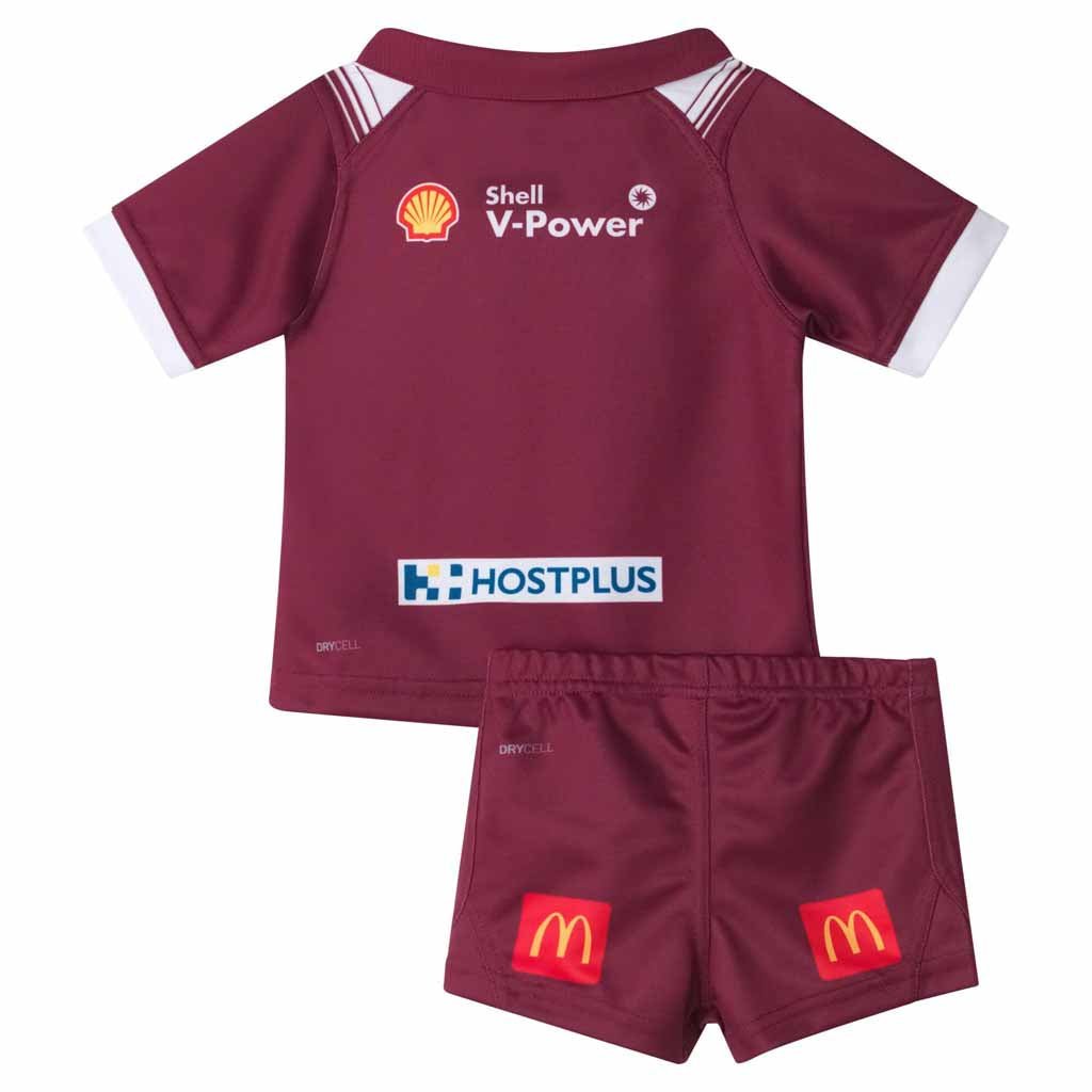 Queensland Maroons 2025 Replica Home Jersey Infant Set