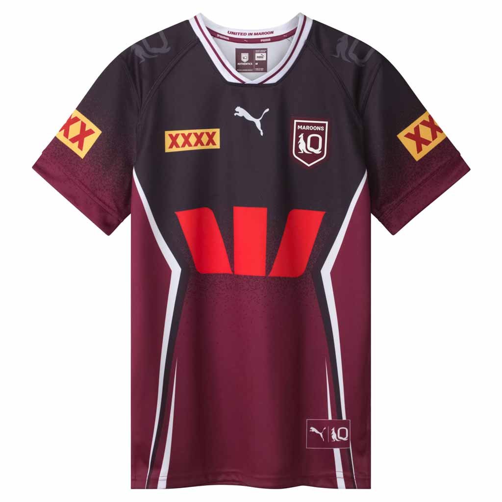Queensland Maroons 2025 Training Jersey Adult