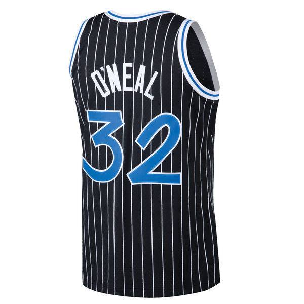 Men’s Shaquille O’Neal Orlando Magic 1994-95 Black Swingman Jersey By Mitchell & Ness
