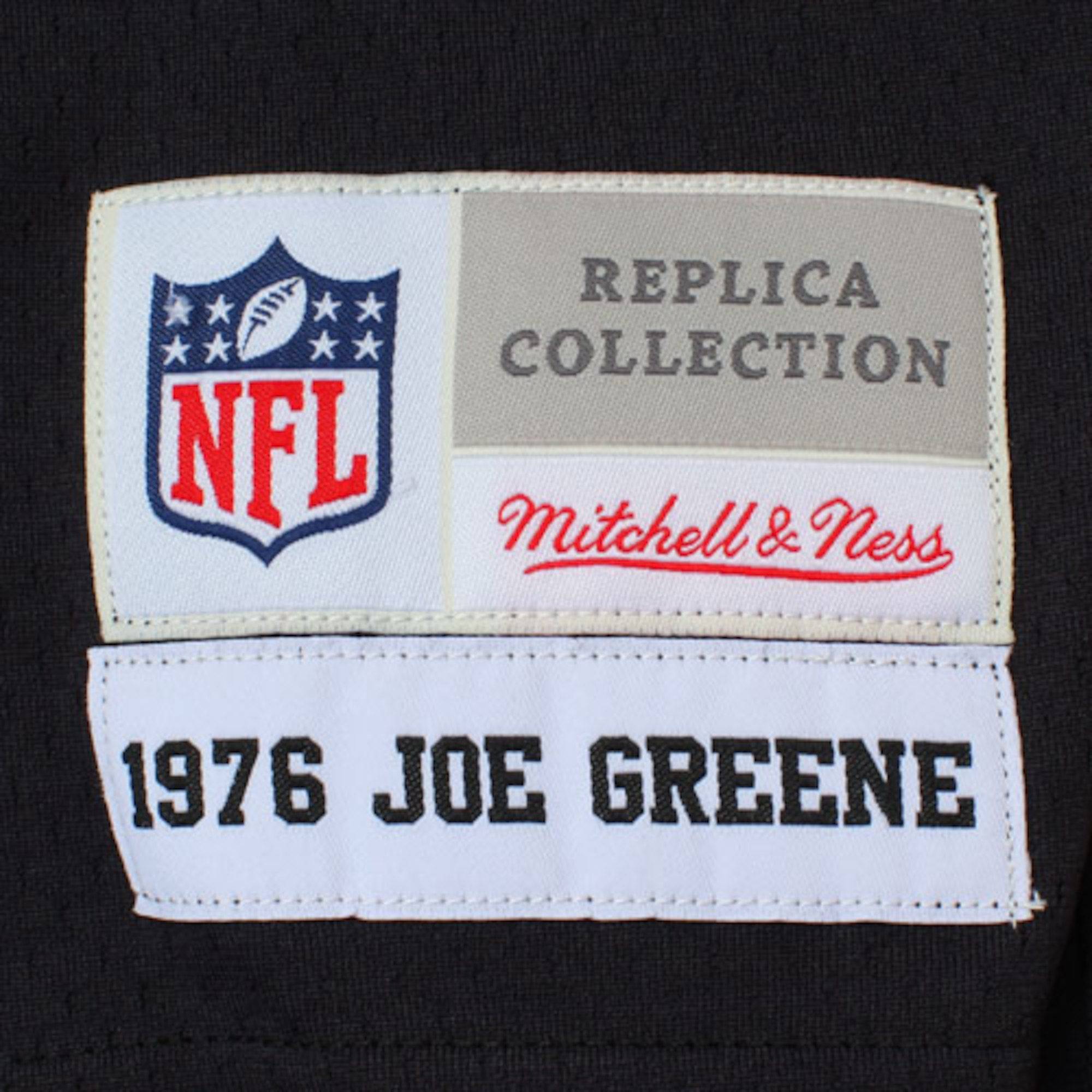 Mens Pittsburgh Steelers Joe Greene Mitchell & Ness Black Retired Legacy Jersey