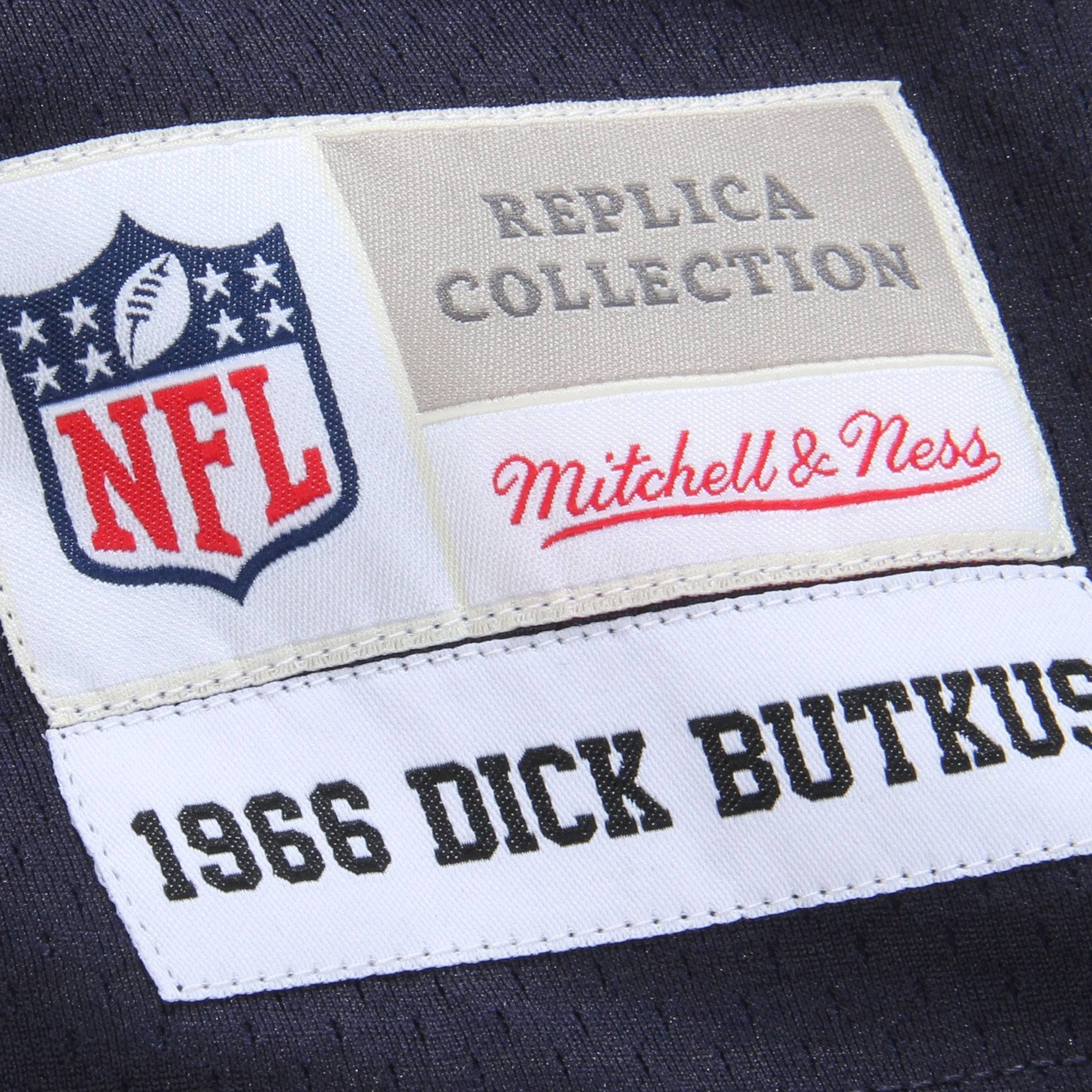 Mens Chicago Bears Dick Butkus Mitchell & Ness Navy Blue 1966 Legacy Jersey