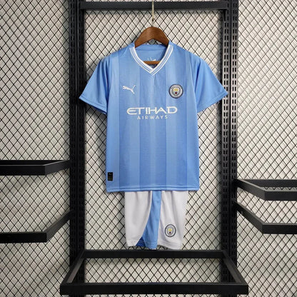 2023/2024 Manchester City Home Football set ( jersey+Shorts )