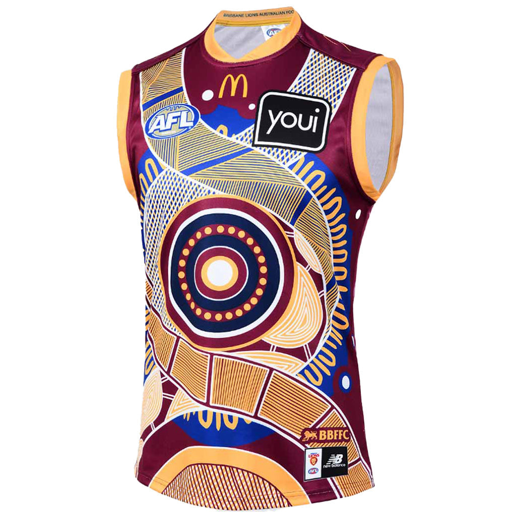 Brisbane Lions 2025 Indigenous Guernsey Youth