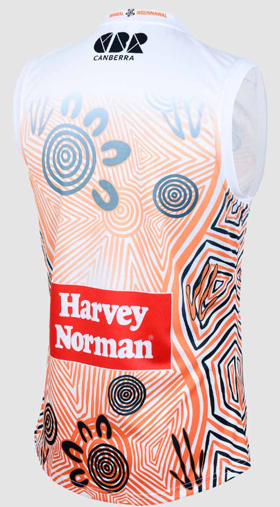 GWS Giants 2025 Indigenous Guernsey Youth