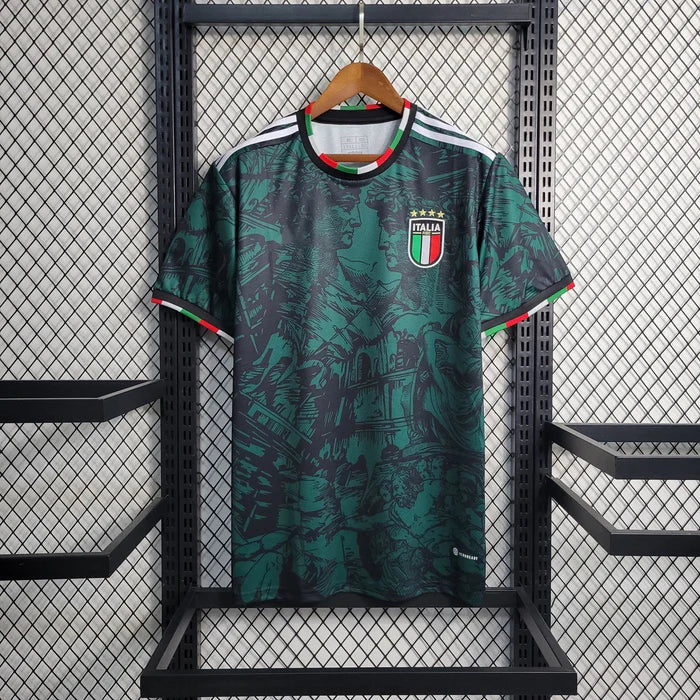 2023 Italy Special Green Black kit - Player Version