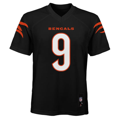 Joe Burrow Cincinnati Bengals Youth Mid Tier Player Jersey - Black