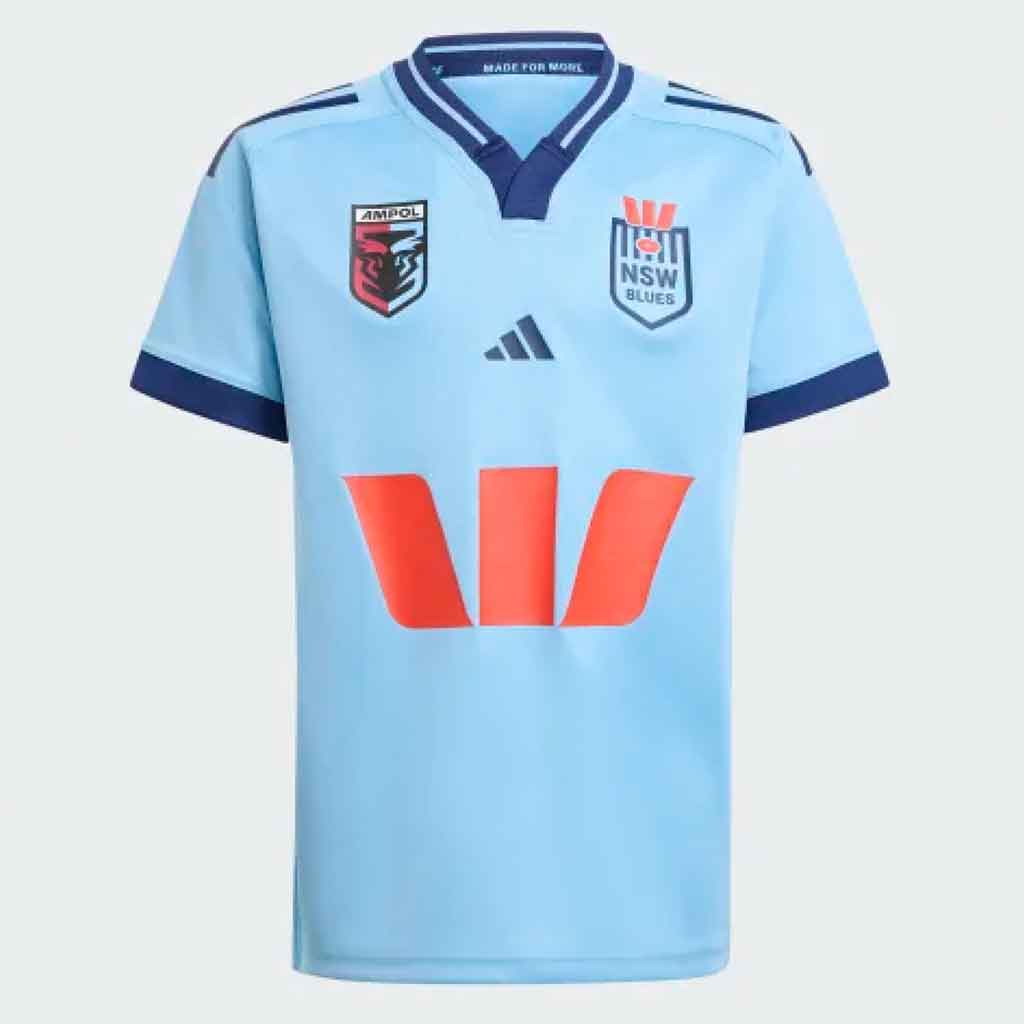 NSW Blues 2025 Home Jersey Youth