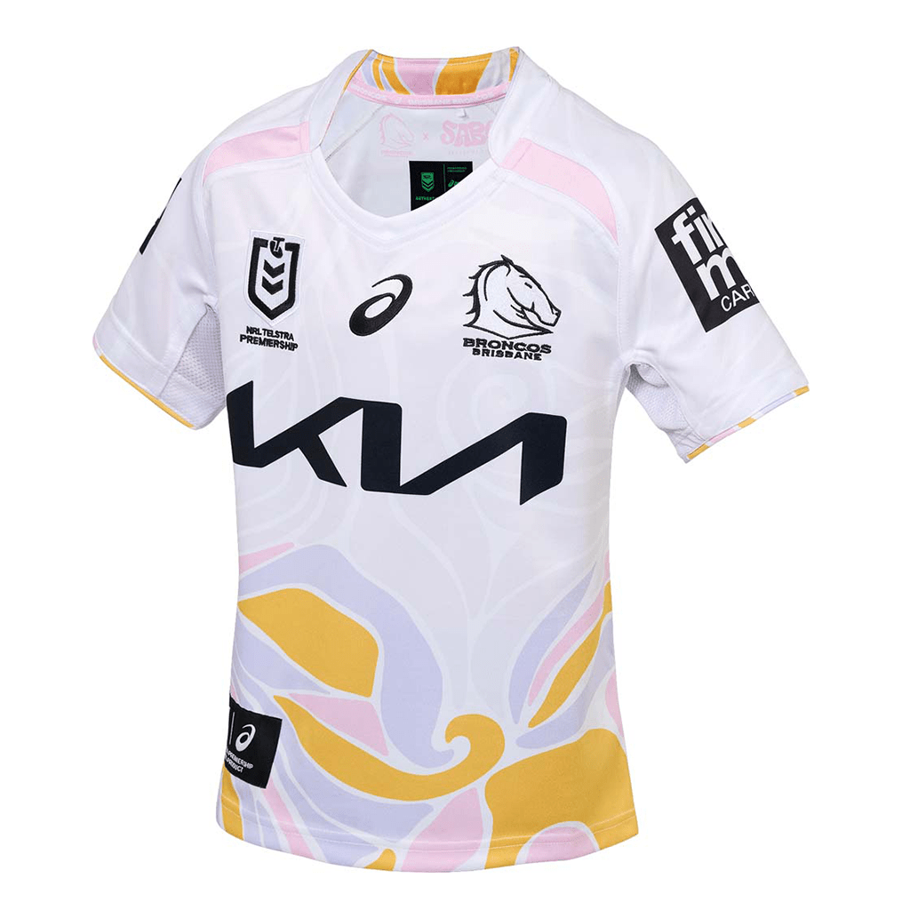 Brisbane Broncos 2025 Alternate Jersey Youth