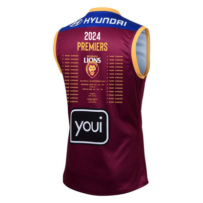 Brisbane Lions 2024 Premiers Guernsey Youth