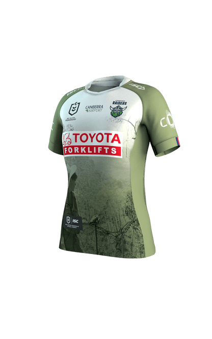 Canberra Raiders 2025 ANZAC Round Jersey Ladies