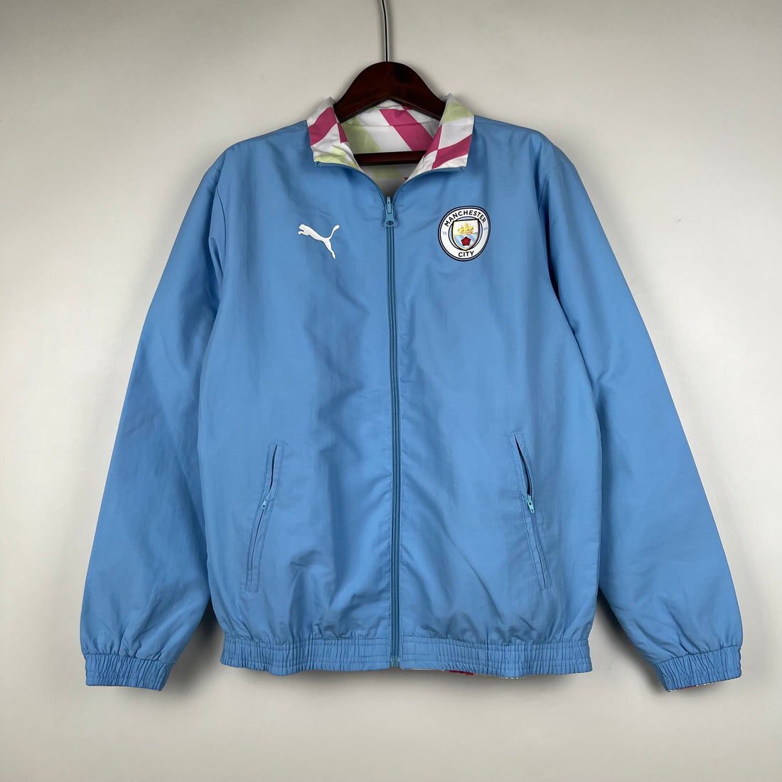 23/24 Manchester City Trench Coat Reversible