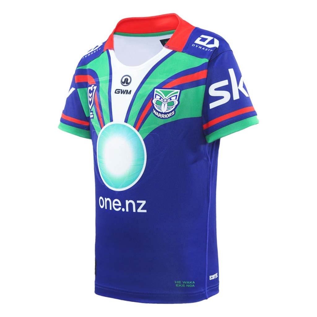 New Zealand Warriors 2025 Home Jersey Youth