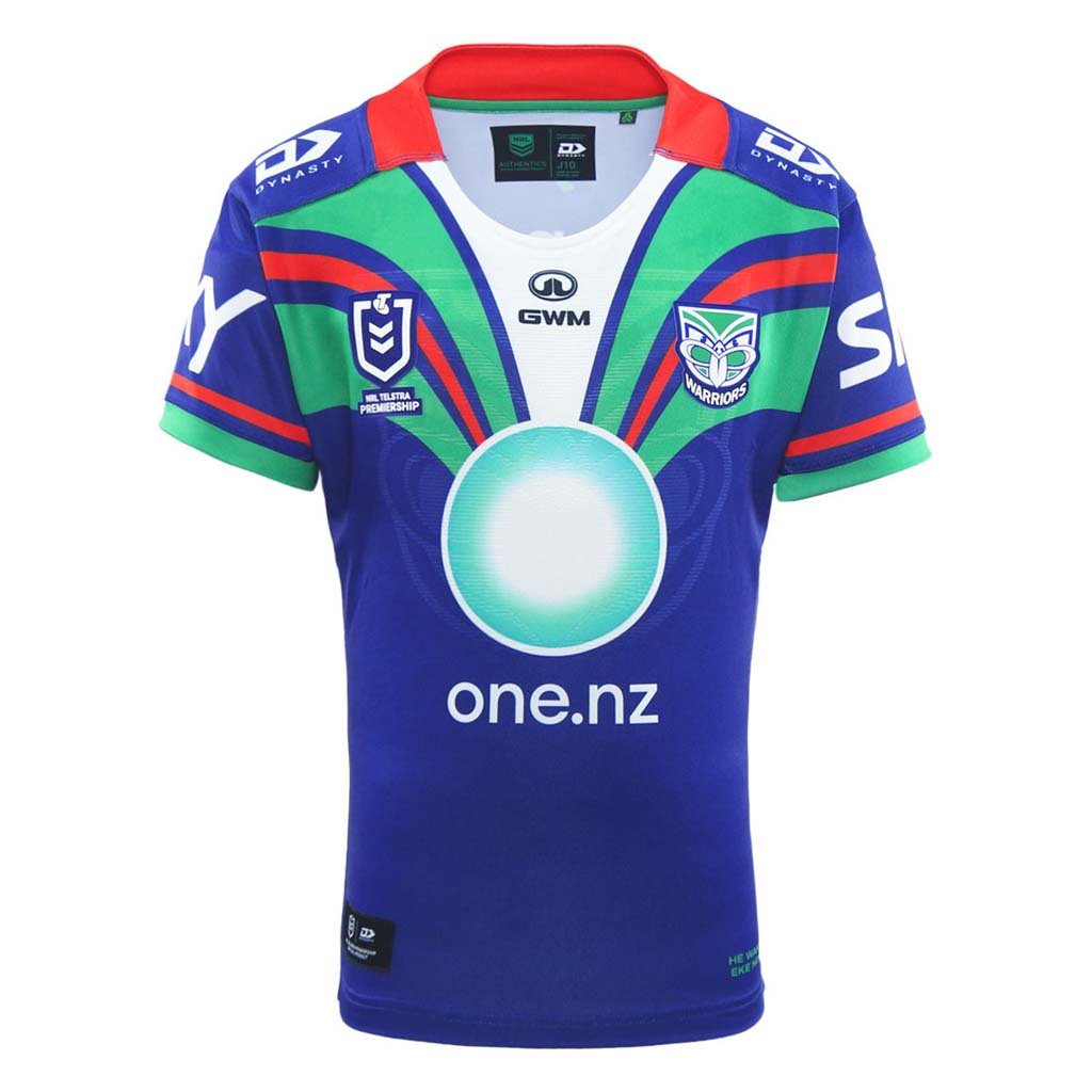 New Zealand Warriors 2025 Home Jersey Youth